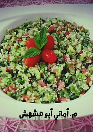 صورة لوصفة أطيب صحن تبولة 😎