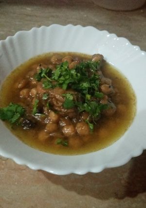 A picture of Chikar cholay.