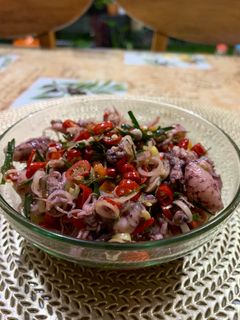 Foto resep Baby cumi sambal matah