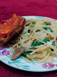 Foto resep Spaghetti carbonara alla2 mix Fuyunghai sayur