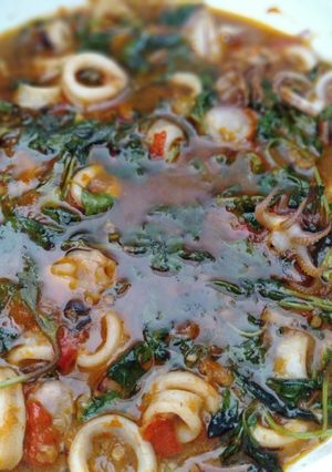 Foto resep Cumi rica kemangi