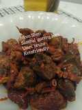 Sambal goreng hati ayam, usus, dan brutu #ketofriendly