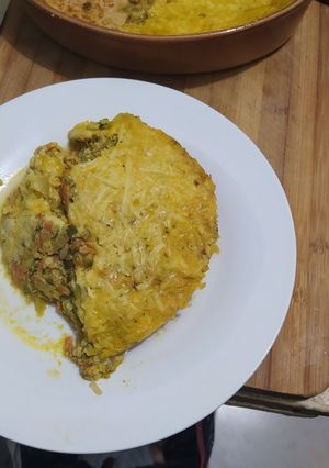Una foto de Budín de Zapallitos