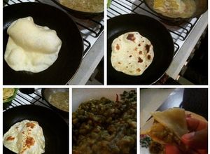 Foto resep Roti India Chapati / Naan Bread
