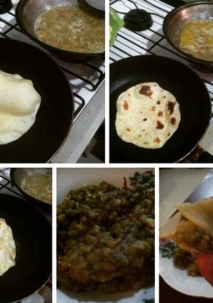 Foto resep Roti India Chapati / Naan Bread