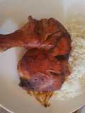 Pollo al horno con BBQ