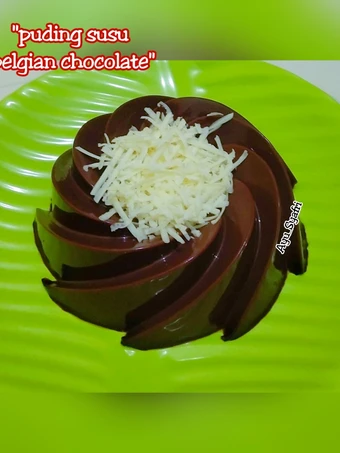 Cara Mudah Membikin Resep Pudding susu belgian chocolate yang Menggugah Selera Anti Ribet, Lezat Sekali