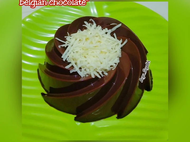 Cara Mudah Membikin Resep Pudding susu belgian chocolate yang Menggugah Selera Anti Ribet, Lezat Sekali