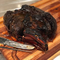 Treacle cured short rib A picture of Treacle cured short rib.