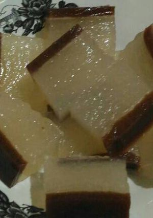Foto resep Agar lengkeng lapis coklat