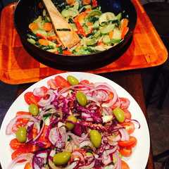 Una foto de Ensaladas frescas y muy sanas