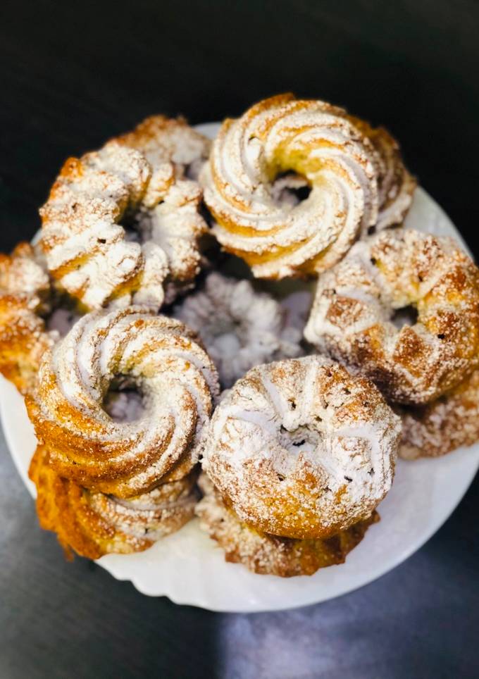 Бананові мафіни🧁🧁🧁