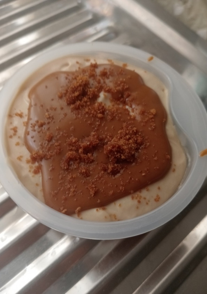 Una foto de Helado Lotus en tarrina
