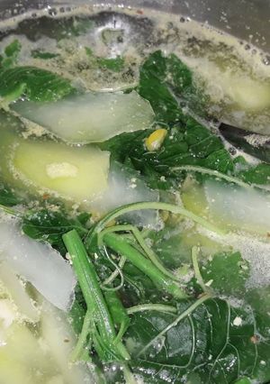 Foto resep Sayur menir bayam