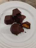 Bombones de Chocolate Rellenos de Mango