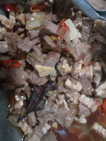 Resep Oseng Mercon daging dan tempe Yang Rasanya Juara Banget