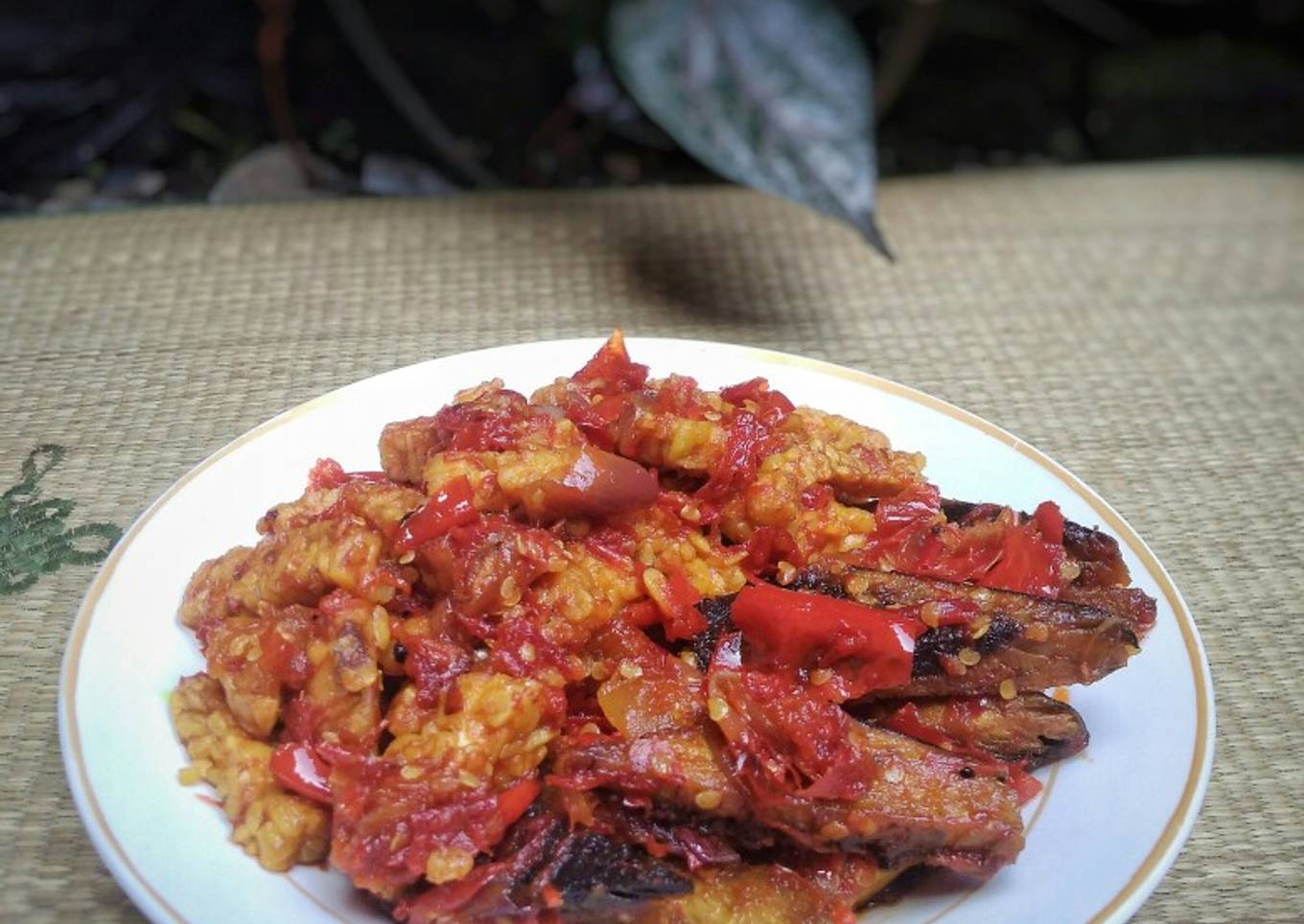 Sambal Goreng Bawang Tongkol Tempe