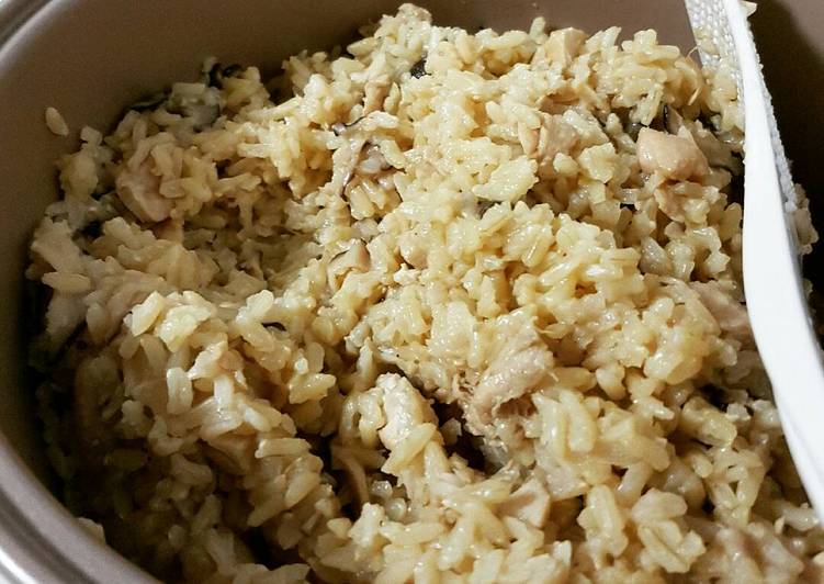 Cara Gampang Menyiapkan Nasi Tim Ayam, Sempurna