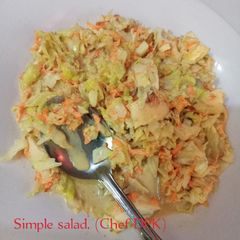 A picture of Simple salad.