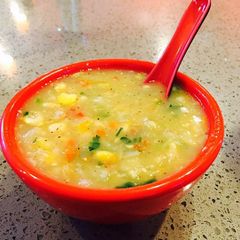 A picture of Sweet Corn Vegetable Soup Recipe.