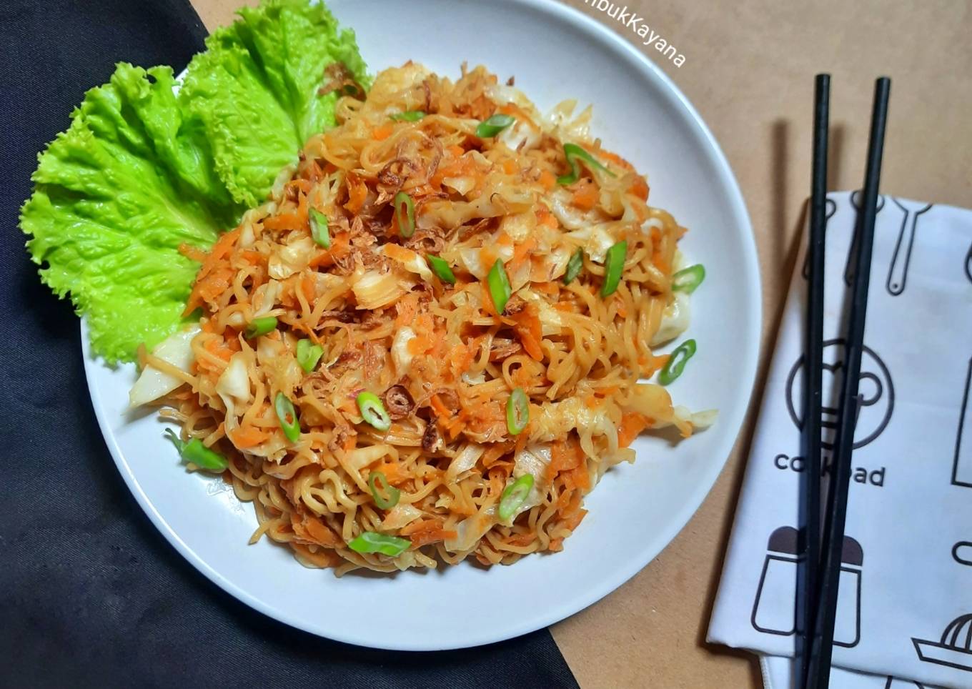 775. Mie Goreng TanTe (Tanpa Telur)