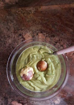 Una foto de Salsa de aguacate