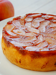 A picture of Juicy and Fluffy! Caramel Apple Cake.