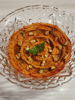 Una foto de 🫑Muhammara - Pasta de morrones asados 🫑