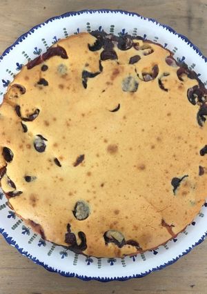 Une photo de Moelleux aux cerises et amandes