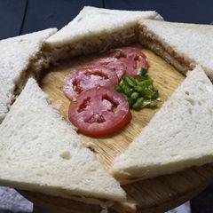A picture of Club sandwiches.