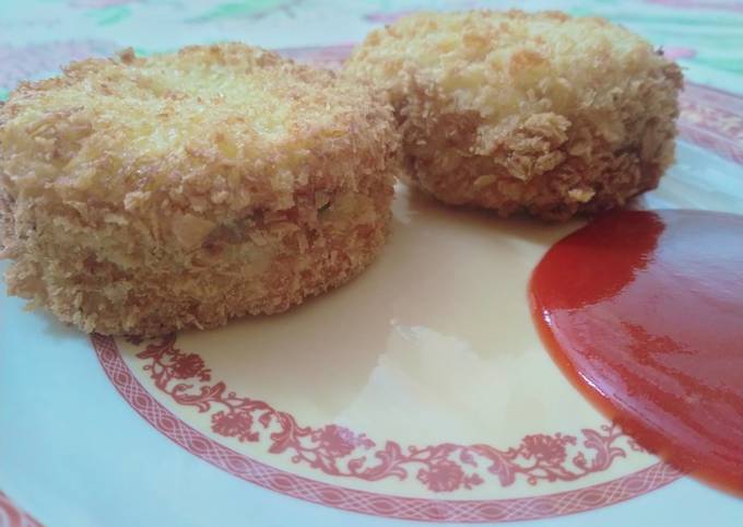 Recipe of Homemade Crunchy Crispy Stuffed Cheese Potato 🥔