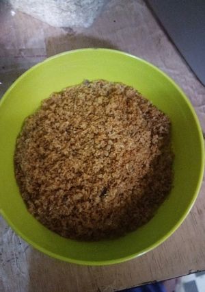 Foto resep Abon ikan mujair untuk mpasi