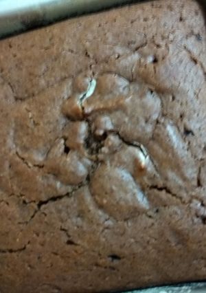 A picture of Eggless chocolate cake.