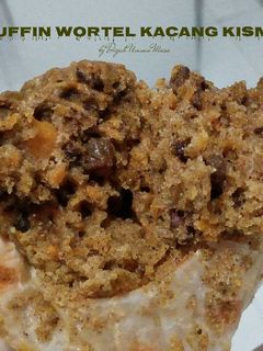 Foto resep Muffin Wortel Kacang Kismis #PR_Muffin