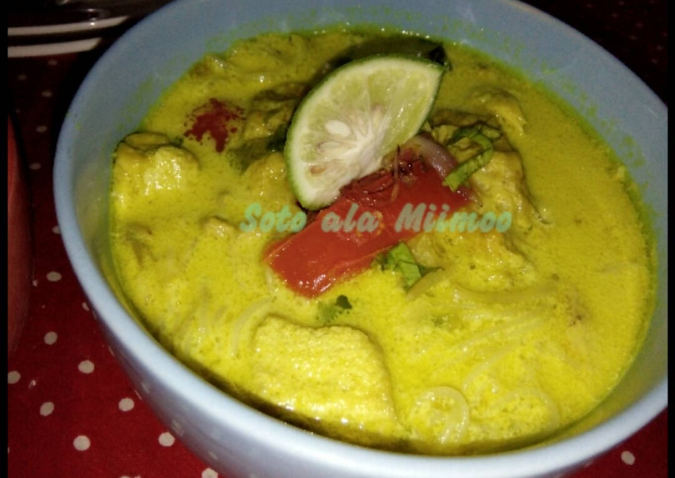 Soto Mie Santan Kuning / Soto Medan