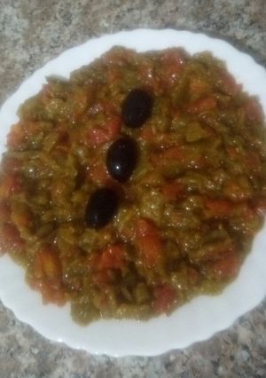 صورة لوصفة حميس حار بزيت زيتون