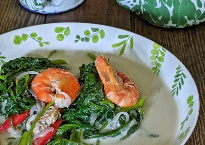 Resipi Masak Lemak Putih Kangkong Udang Oleh Anur Musa Cookpad