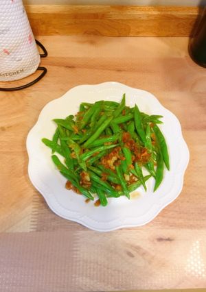 炒四季豆 的食譜成品照片