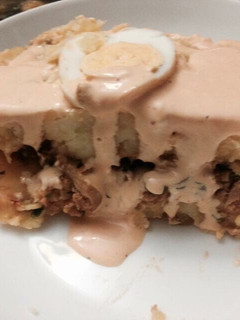 Una foto de Pastel de papas y atún