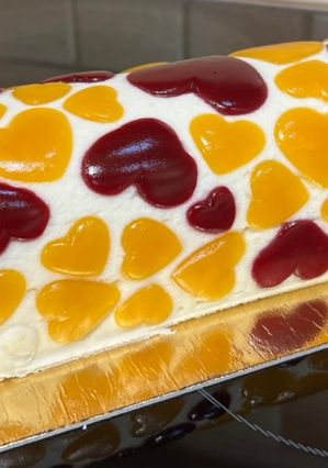 Banán-maracuja mousse torta recept fotója