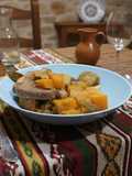 Chuletas de Cerdo Estofadas con Calabaza