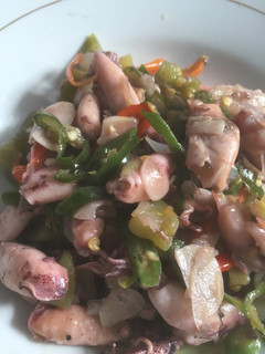 Foto resep Cumi asin cabe ijo