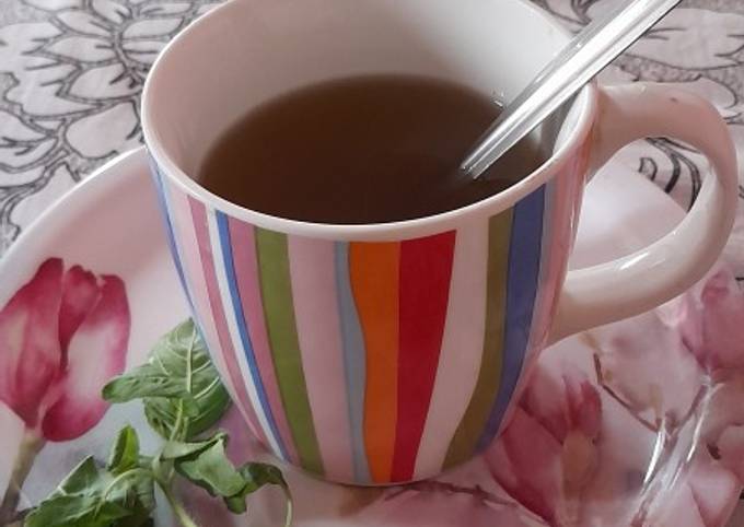 Basil Herbal Tea Recipe by Ratna Lalwani Cookpad