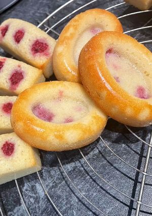 Une photo de Financiers framboise