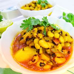 A picture of Black Eyed peas recipe.