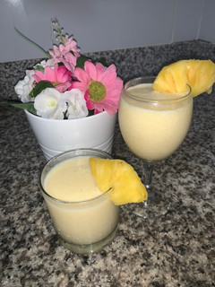 Una foto de Piña colada sin alcohol