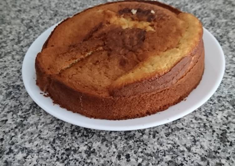 Bolo rápido de banana