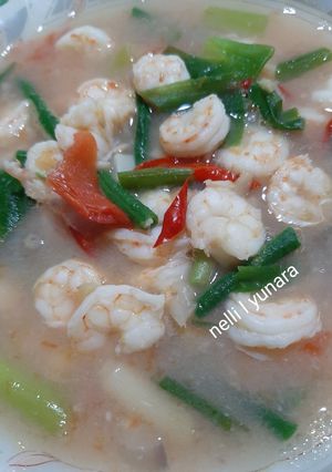 Foto resep Udang Kacang Panjang