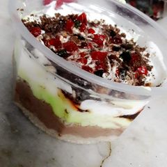 A picture of New Cassatta ice cream flavours!.