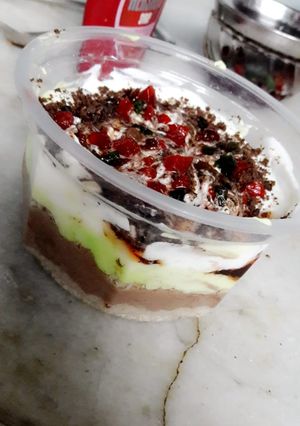 A picture of New Cassatta ice cream flavours!.